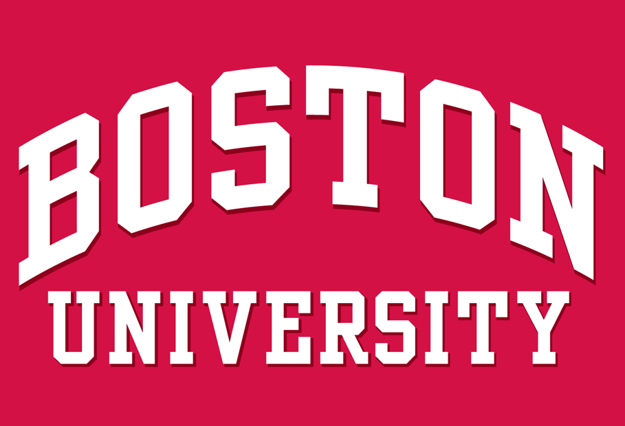 Boston University Terriers 2005-Pres Wordmark Logo 06 heat sticker